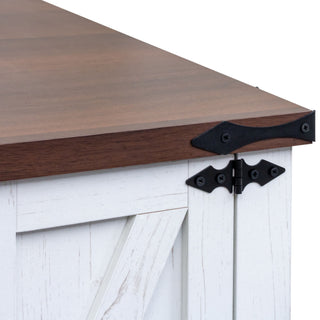 Nightstand With Adjustable Shelf