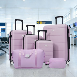 Hardshell Luggage Set 6 Piece With Duffel & Toiletry Bag