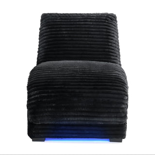 Nori - Chaise With Heat Massage, USBC, LED