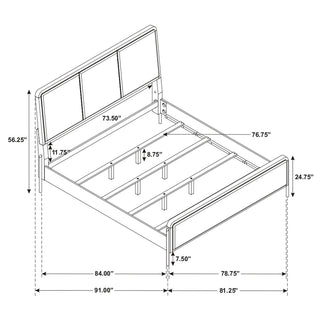 Arini - Soft Panel Bed