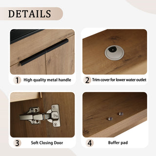 Freestanding Bathroom Vanity With Sink