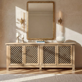 Arden - 4 Door Sideboard - Natural