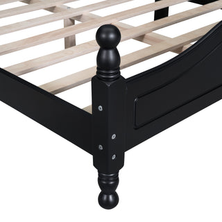 Platform Bed Frame With Slat Support