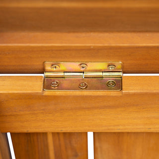 Portside - Wooden Deck Box 30 Gallons Storage Bench - Teak