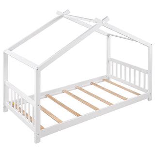 House Platform Bed With Headboard And Footboard, Roof Design