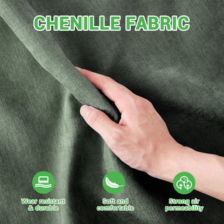 Stylish Sofa With Ottoman And Lumbar Pillows, Ergonomic Design