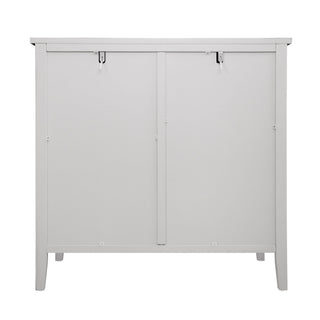 3 Drawer Cabinet, American Furniture, Suitable For Bedroom, Living Room - Light Gray