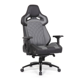 Gaming Chair With 4D Armrests, High Back Office Chair - Black / Gray