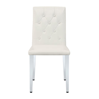 Dining Chairs With Ergonomic Buckle Backrest For Home