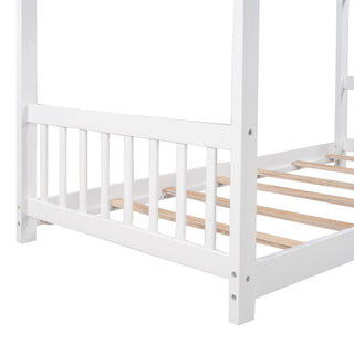 House Platform Bed With Headboard And Footboard, Roof Design