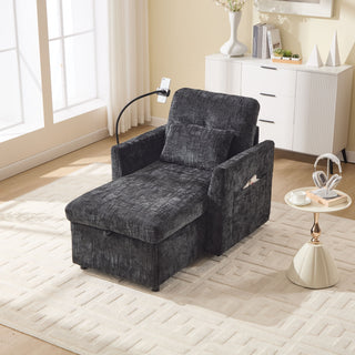Multifunctional Recliner Sofa With Storage And Phone Bracket