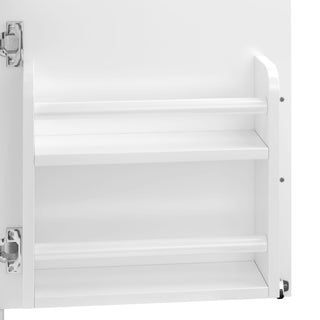 Modern Bathroom Vanity With Sink, Cabinet Storage, Drawer & Adjustable Feet