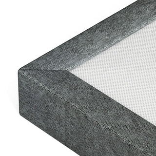 Airframe - Upholstered Bed Frame With Double Layered Upholstered Headboard
