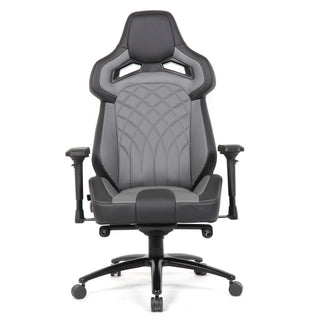Gaming Chair With 4D Armrests, High Back Office Chair - Black / Gray