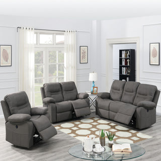 Modern Contemporary Power Reclining Sofa With USB Port