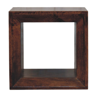 Solis - Open Side Table - Brown