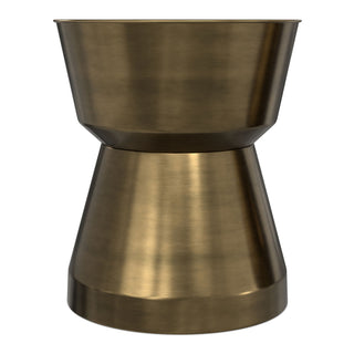 Allegra - Side Table - Antique Brass