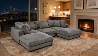 Modular Sectional & Custom Configuration, Toss Pillows
