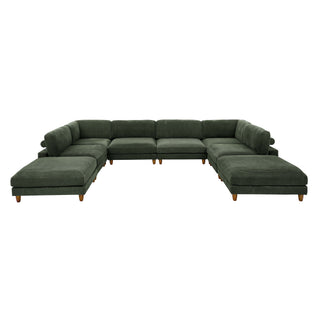 Modern Modular Sectional With Adjustable Back Support