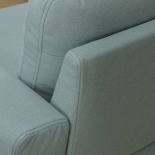 Modular L - Shaped Sectional Sofa 6 Seater 4 Piece, Couch With Chaise - Green