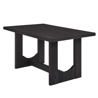 Dining Table Set, Rectangular Kitchen Table With Upholstered Chairs