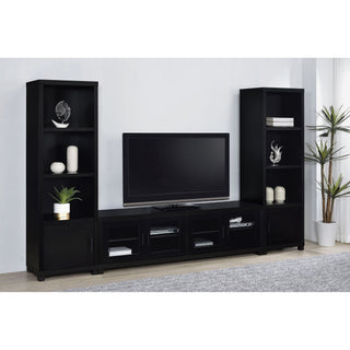 Arnaud - 4 Door TV Stand - Black
