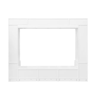 Wall Unit Entertainment Center With Bookshelves For TVs Up To 80"