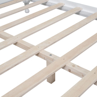 Platform Bed Frame With Slat Support
