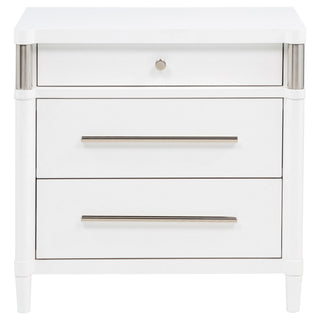 Robinson - 3 Drawer Nightstand - White