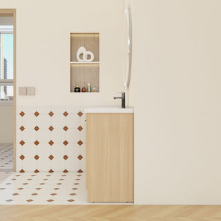 Floating Bathroom Vanity With Sink, Modular Cabinet