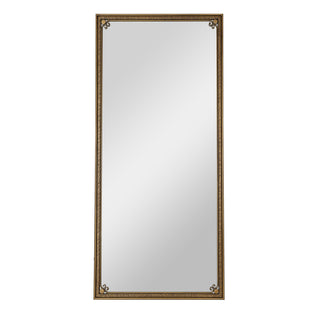 Full Length Mirror With Stand, Floor Standing Dressing - Antique Gold