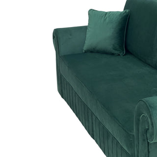 3 Seater Sofa With Pocket Coils And Foam Cushion, Removable Seat