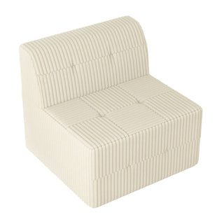 Modern Minimalist Sleeper Sofa, Compressed Sectional Single Seat