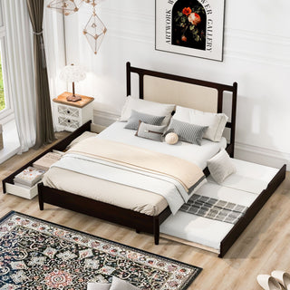 Platform Bed With 2 Big Drawers & Trundle
