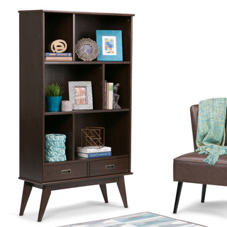 Draper - Mid Century Wide Bookcase And Storage Unit