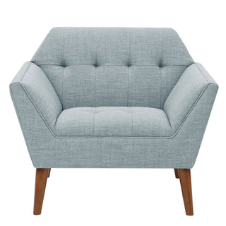 Modern Lounge Chair With Button Tufting
