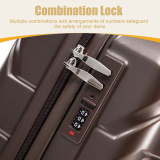 Hard Shell Travel Luggage With Scratch Resistant Surface