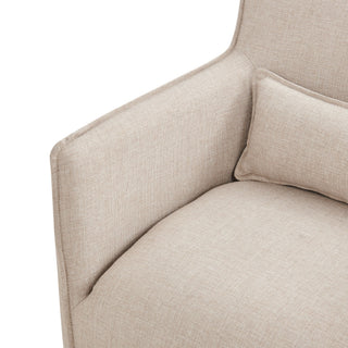 Ayla - Swivel Accent Chair With Matching Lumbar Pillow