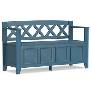 Amherst - Handcrafted Entryway Storage Bench