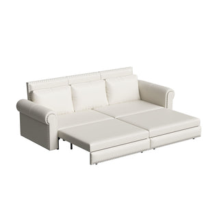 Chesterfield Sofa & Pull Out Bed