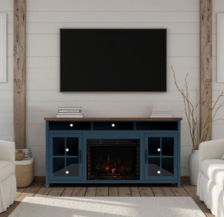 Nantucket - Fireplace TV Stand Console