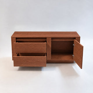 TV Stand For TVs Up To 50" With 1 Door And 2 Drawers