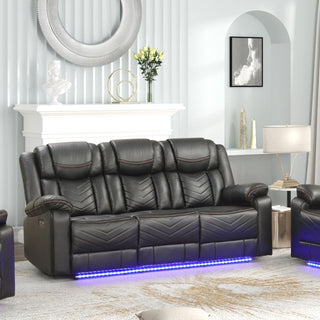 Challenger - LED Power Recliner Set