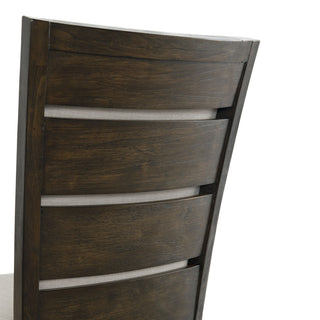 Grady - Slat Back Side Chair (Set of 2) - Dark Walnut