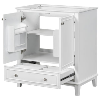 Modern Bathroom Vanity Base Only With Doors And Drawer