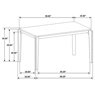 Warren - Rectangular Dining Set With Chairs