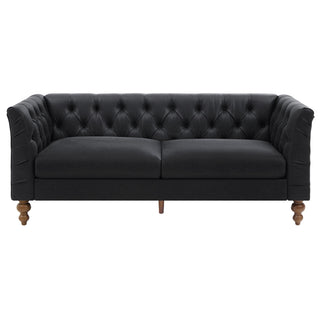 Chesterfield Sofa With Flared Arms For Living Room