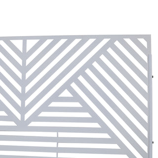 Freestanding Outdoor & Indoor Freestanding Metal Privacy Screen