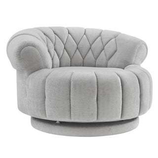 Round Swivel Accent Chair With Rotation