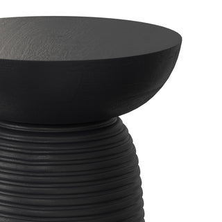 Boyd - Ribbed Accent Table - Black
